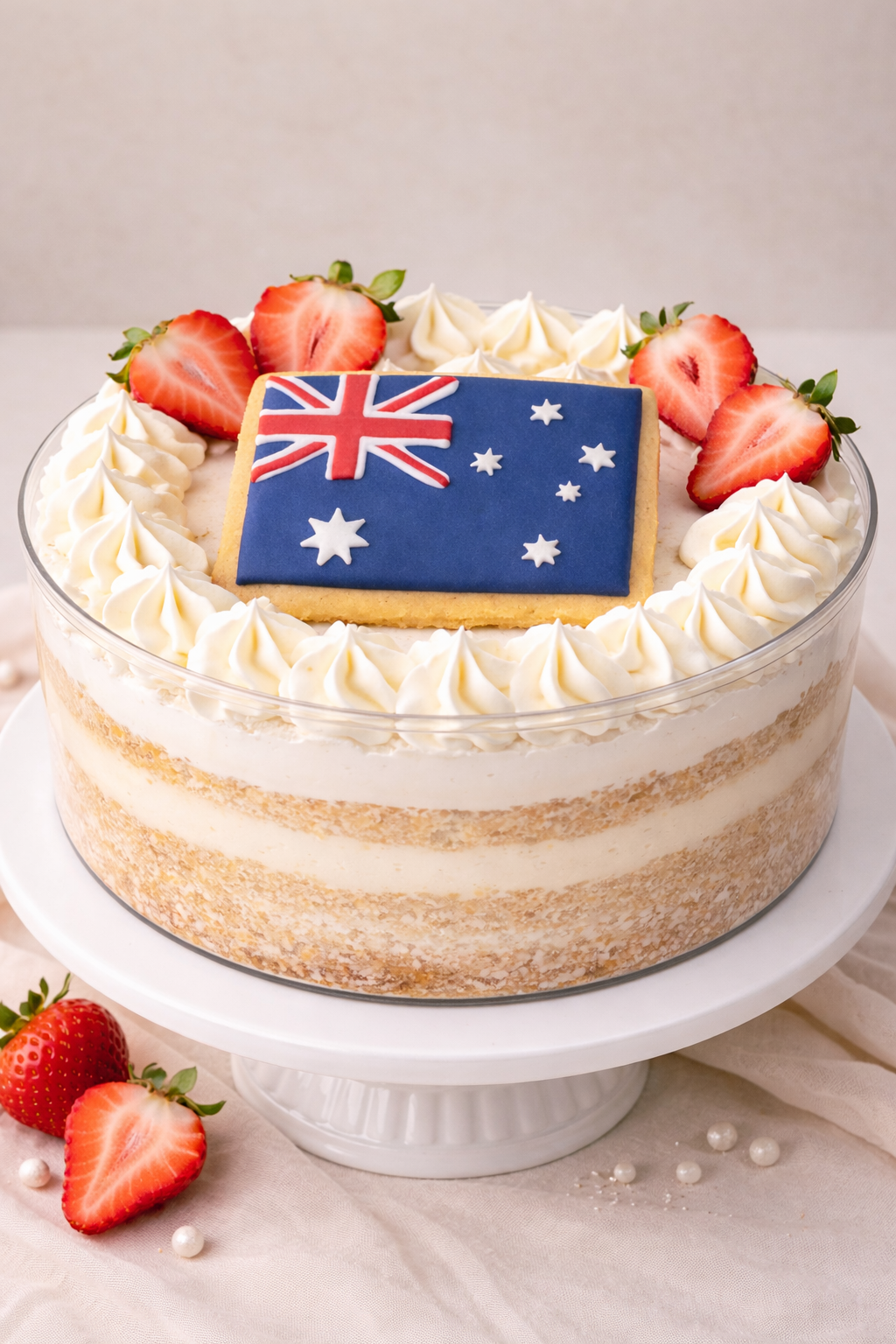 Tres leches Classic Australia day