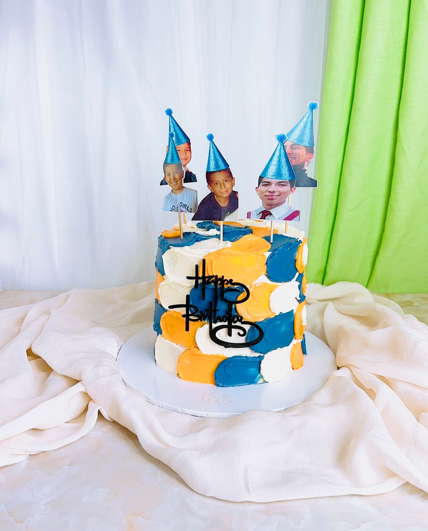 Memory Party Photos Cake