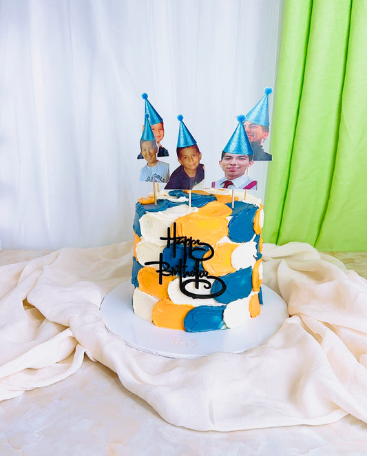 Memory Party Photos Cake