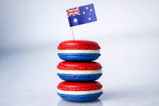 Macarons Australia Day