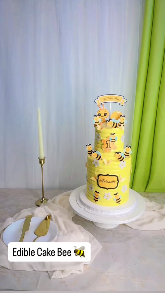 Bee Happy kids Cake